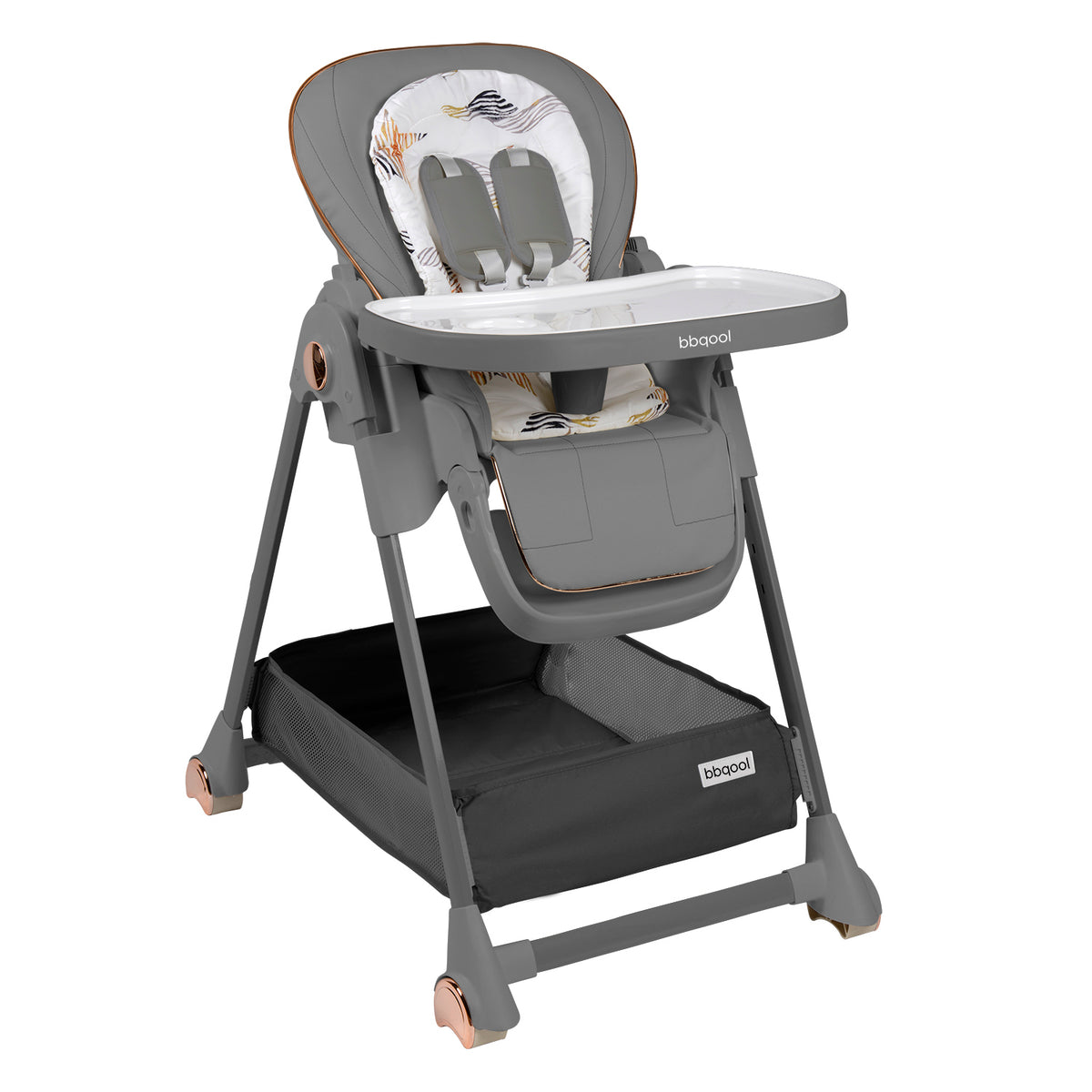 Silla De Comer Mealtime Gris