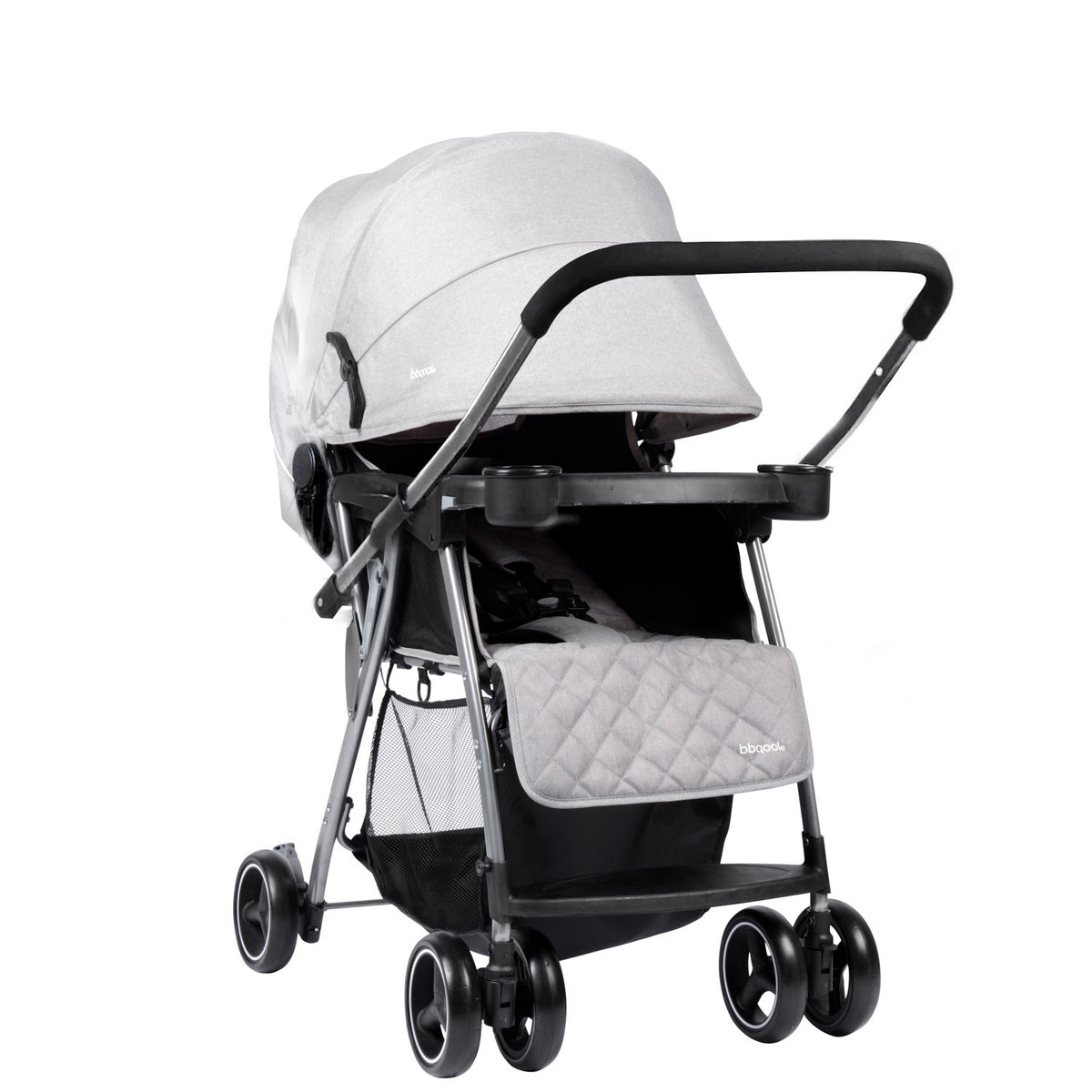 Coche Cuna Nitara Gris