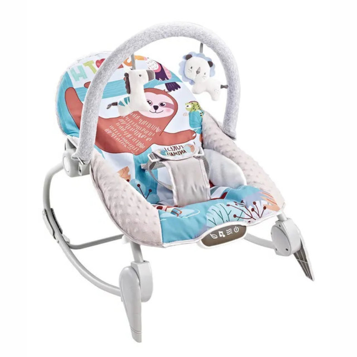 Silla Nido Mecedora Rocker Sloth Azul – Baby Unix